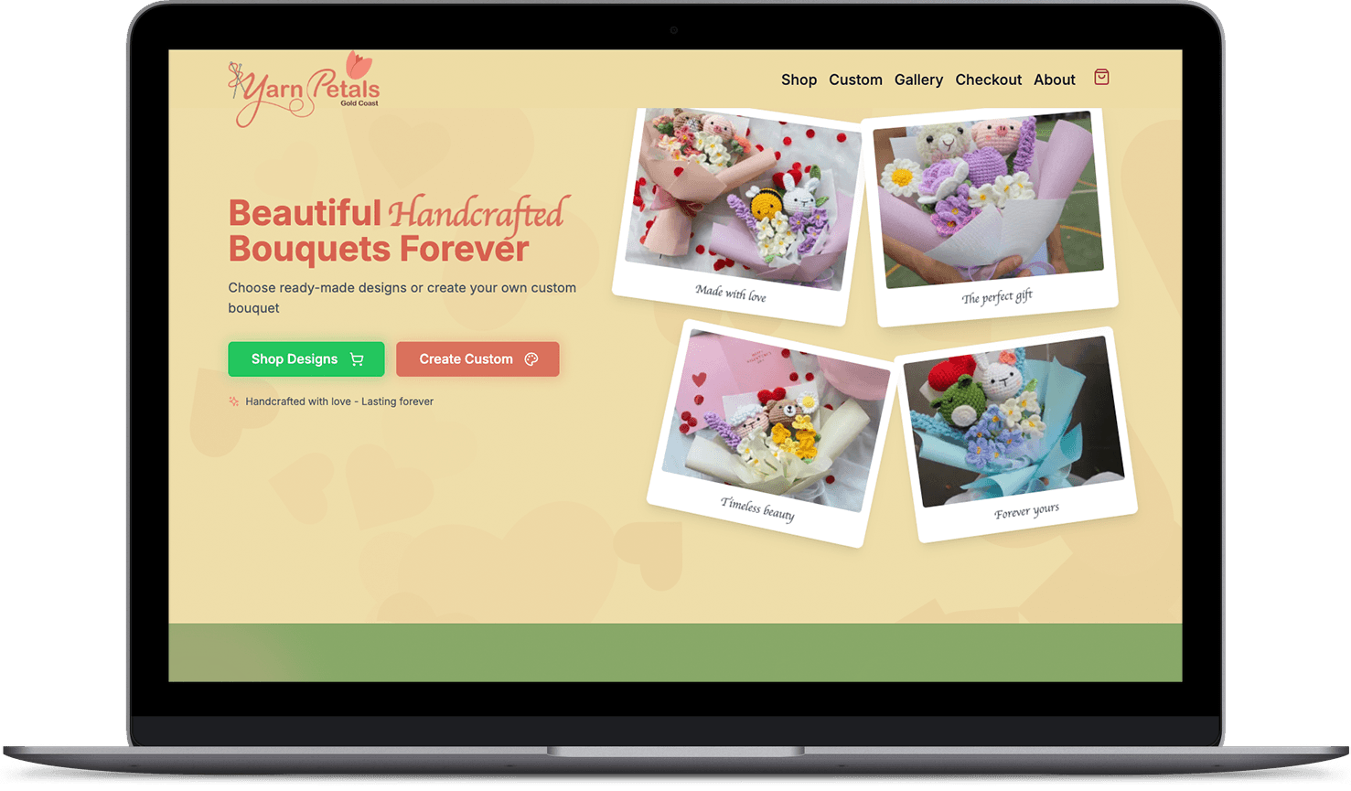 Yarn Petals — E-Commerce · Web App project by Next Digital Dev